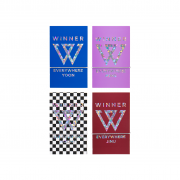 WINNER EVERYWHERE MINI NOTEBOOK