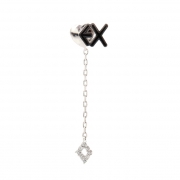 EXO - 공식 큐빅 체인귀걸이 EXO - Cubic Chain Earring
