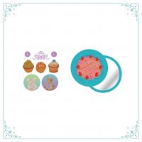 CHUNG HA_STICKER & HAND MIRROR SET
