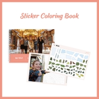Red Velvet Sticker Coloring Book [레드벨벳 스티커 컬러링 북]