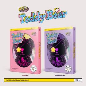 STAYC (스테이씨) – 싱글앨범 : Teddy Bear [2종 세트]