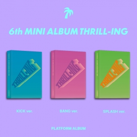 더보이즈 (THE BOYZ) - 6TH MINI ALBUM [THRILL-ING] [Platform Ver.] (KICK ver. / BANG ver. / SPLASH ver.) (랜덤)