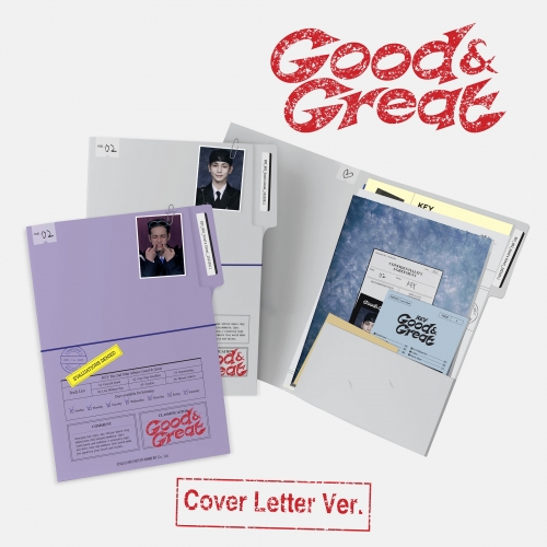 키 (KEY) - 미니2집 [Good & Great] (Cover Letter Ver.) (랜덤)
