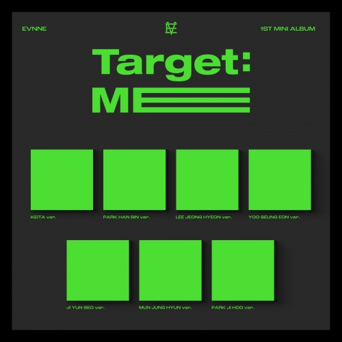 [세트/앨범 7종] EVNNE - 1st Mini Album [Target: ME] (Digipack ver.)