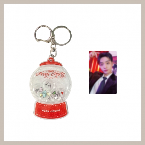 윤지성(YOON JISUNG)_01.스노우볼 키링_2024 [The Special Christmas : Prom Party] OFFICIAL MD
