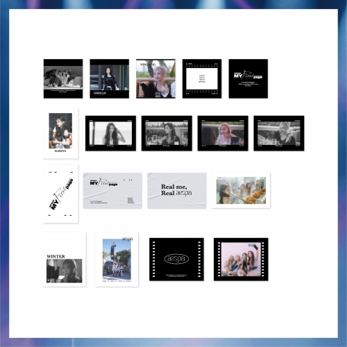 에스파(aespa)_16.스티커 팩_2024 [aespa : MY First page] POP-UP OFFICIAL MD