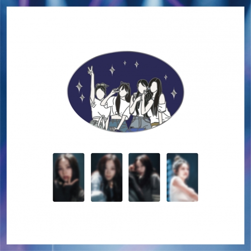에스파(aespa)_01.금속 뱃지_2024 [aespa : MY First page] POP-UP OFFICIAL MD