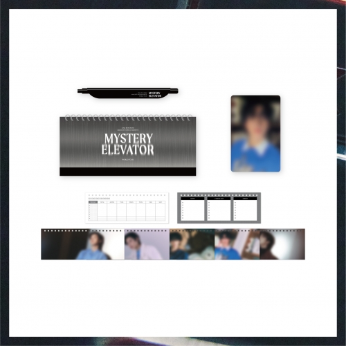 차은우(CHA EUN-WOO)_06.위클리 플래너 세트_2024 Just One 10 Minute [Mystery Elevator] OFFICIAL MD