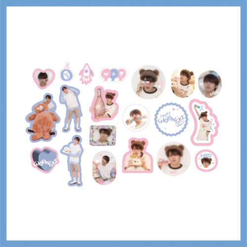 차웅기(CHA WOONG KI)_04.스티커팩_2024 FANMEETING [HAPPY WOONGKI DAY-!] OFFICIAL MD