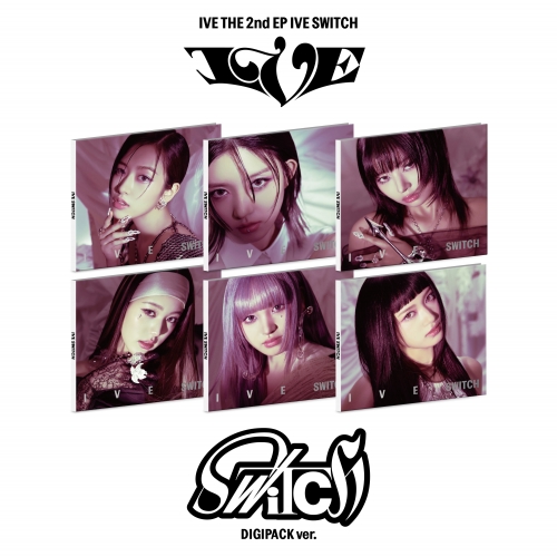 [세트/앨범6종] 아이브 (IVE) - 2nd EP [IVE SWITCH] (Digipack Ver.한정반)