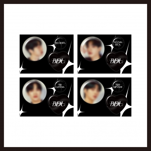비디유(B.D.U)_02.핀버튼 세트_B.D.U OFFICIAL MD