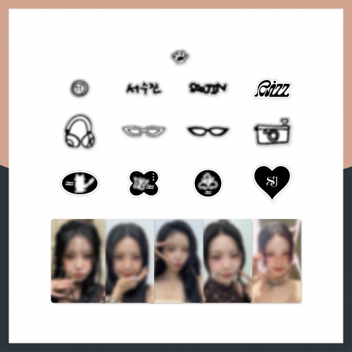 수진(SOOJIN)_03.스티커팩_SOOJIN 2ND EP ALBUM [RIZZ] POP-UP OFFICIAL MD