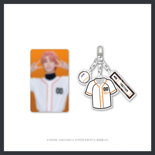 엔시티(NCT)_07.아크릴 키링 & 포토카드 세트(야구부 ver.)_2024 NCT [NCT ZONE] POP-UP STORE in JAPAN OFFICIAL MD
