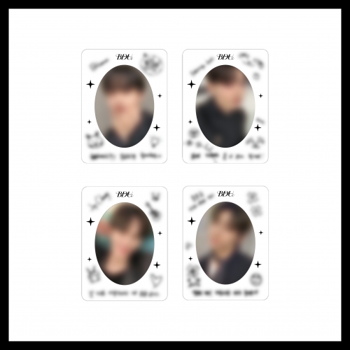 비디유(B.D.U)_04.탑로더 & 포토카드 세트_2024 B.D.U POP-UP STORE OFFICIAL MD