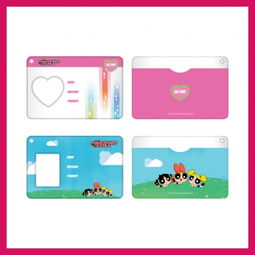 파워퍼프걸(THE POWERPUFF GIRLS)_08.ID 포토홀더_2024 THE POWERPUFF GIRLS POP-UP STORE OFFICIAL MD