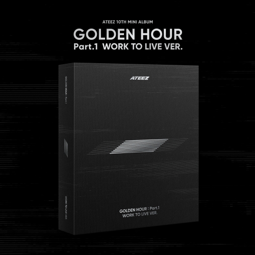 ATEEZ(에이티즈) - 10th Mini Album [GOLDEN HOUR : Part.1 ‘WORK TO LIVE VER.’]