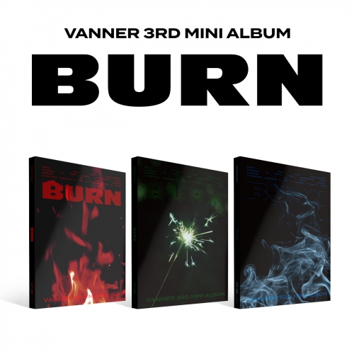 [세트/앨범3종] VANNER(배너) - 3RD MINI ALBUM [BURN]