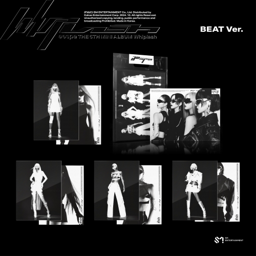 [세트/앨범5종] 에스파 (aespa) - 미니5집 [Whiplash] (BEAT Ver.)
