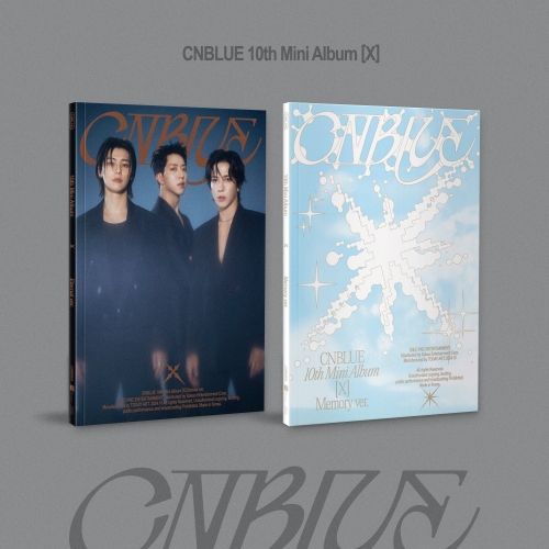[세트/앨범2종] 씨엔블루 (CNBLUE) - 10TH MINI ALBUM [X]