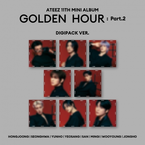 에이티즈 (ATEEZ) - 11th Mini Album [GOLDEN HOUR : Part.2] (DIGIPACK VER./랜덤)