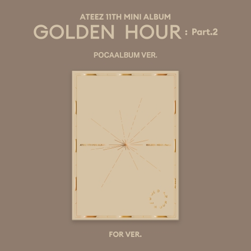 에이티즈 (ATEEZ) - 11th Mini Album [GOLDEN HOUR : Part.2] (POCAALBUM / FOR VER.)