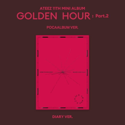 에이티즈 (ATEEZ) - 11th Mini Album [GOLDEN HOUR : Part.2] (POCAALBUM / DIARY VER.)