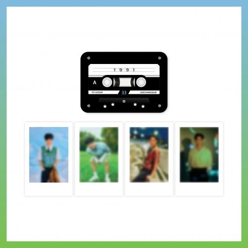 이창섭(LEECHANGSUB)_03.틴케이스 & 폴라로이드 포토카드 세트_2024 1st ALBUM [1991] OFFICIAL MD