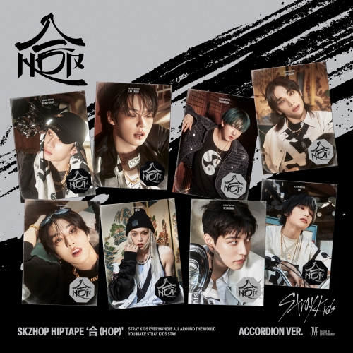 스트레이 키즈 (Stray Kids) - SKZHOP HIPTAPE '合 (HOP)' (ACCORDION VER.)(랜덤)