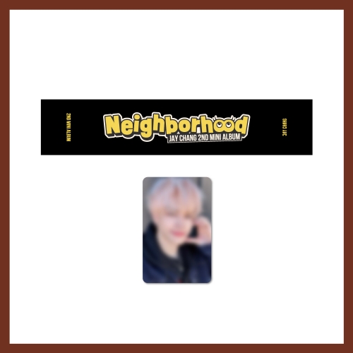 Jay Chang(제이창)_03.타월 슬로건_Jay Chang 2ND MINI ALBUM [Neighborhood] OFFICIAL ALBUM MD