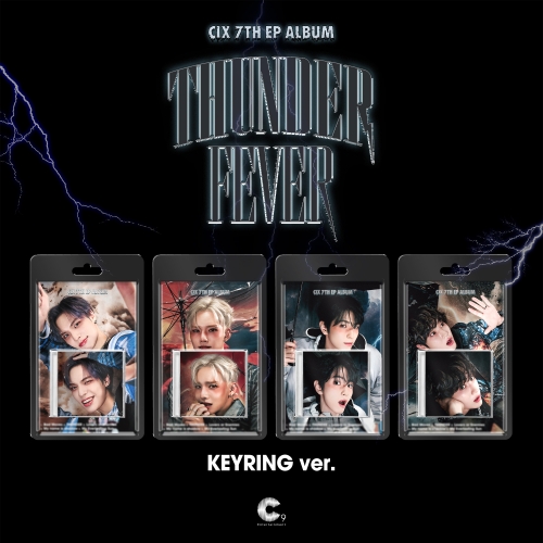 CIX (씨아이엑스) - 7th EP Album [THUNDER FEVER] (Keyring Album)