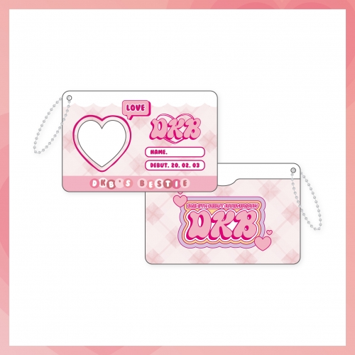 다크비(DKB)_07.PVC 증명사진 홀더_DKB 5TH DEBUT ANNIVERSARY POP-UP STORE_OFFICIAL MD