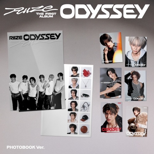 라이즈 (RIIZE) - The 1st Album [ODYSSEY] (PHOTOBOOK Ver. / 랜덤)