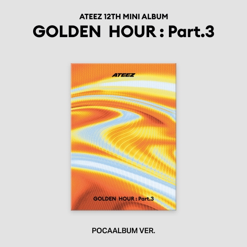 ATEEZ(에이티즈) - 12TH MINI ALBUM [GOLDEN HOUR : Part.3] (POCAALBUM VER.) (랜덤)