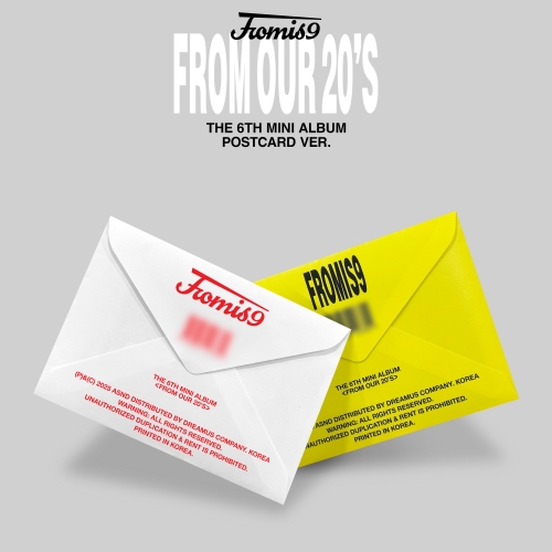 프로미스나인 (fromis_9) - The 6th mini album 'From Our 20' [From Zine Ver.] (Postcard Ver. / 랜덤)