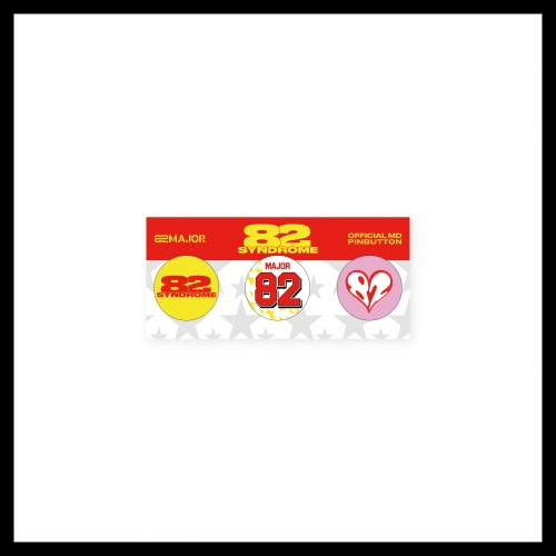 82메이저(82MAJOR)_03.핀버튼 세트_82MAJOR 4th CONCERT <82 SYNDROME> OFFICIAL MD