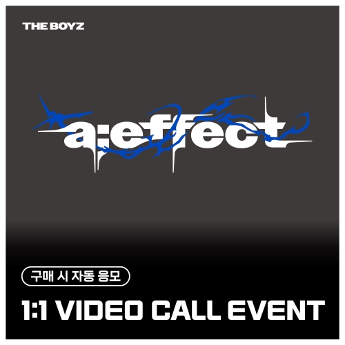 [8/1 1:1 VIDEO CALL EVENT] 더보이즈 (THE BOYZ) - The 10th Mini Album [a;effect] (Photobook / 랜덤)