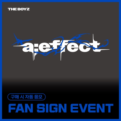 [8/1 FAN SIGN EVENT] 더보이즈 (THE BOYZ) - The 10th Mini Album [a;effect] (Photobook / 랜덤)