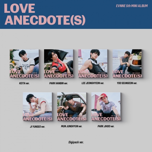 이븐 (EVNNE) - 5th MINI ALBUM [LOVE ANECDOTE(S)] (Digipack ver.) (랜덤)