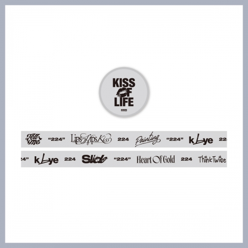 【吻站联合】 KISS OF LIFE_01.MASKING TAPE_KISS OF LIFE 4th Mini Album [224] JAPAN POP UP STORE OFFICIAL MD