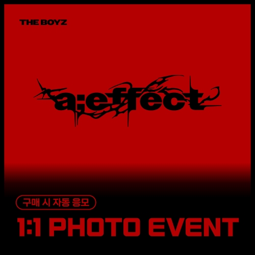 [9/4 1:1 PHOTO EVENT] 더보이즈 (THE BOYZ) - The 10th Mini Album [a;effect] (Photobook / 랜덤)