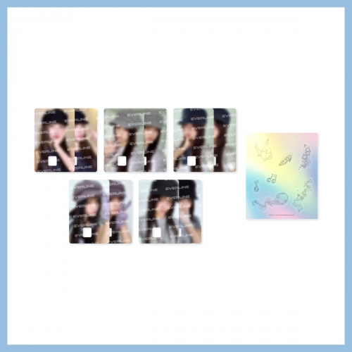 [에버라인 단독 특전]아일릿(ILLIT)_01.카드 커버 스티커_ILLIT 3rd MINI ALBUM 'bomb' POP-UP STORE Merch.