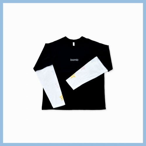 [EVERLINE独家特典] ILLIT_17.L/S T-SHIRT_ILLIT 3rd MINI ALBUM 'bomb' POP-UP STORE Merch.