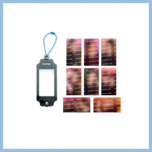 [EVERLINE独家特典] ILLIT_08.NAME TAG KEYRING_ILLIT 3rd MINI ALBUM 'bomb' POP-UP STORE Merch.