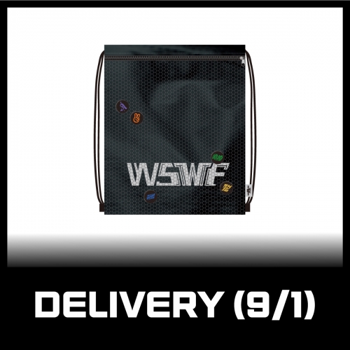 街头女战士3(WSWF)_04.STRING BAG & PIN BUTTON SET_WORLD OF STREET WOMAN FIGHTER [THE REAL STAGE] TOUR OFFICIAL MD