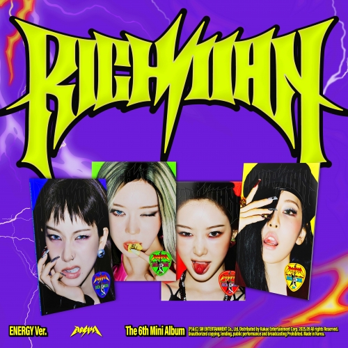 에스파 (aespa) - 미니6집 [Rich Man] (ENERGY Ver.) (랜덤)