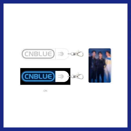 CNBLUE_01.MINI LIGHT STICK KEYRING_15TH ANNIVERSARY POP-UP STORE [THEN, NOW and FOREVER] OFFICIAL MD