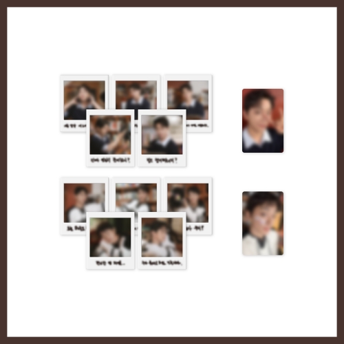 홍주찬(HONG JOOCHAN)_01.폴라로이드&포토카드 세트_2025 HONG JOOCHAN FANMEETING [주빛밤 : Hidden Track] OFFICIAL MD
