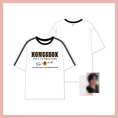 홍석(HONGSEOK)_04.티셔츠_2025 HONGSEOK FANMEETING [홍석을 봄] OFFICIAL MD