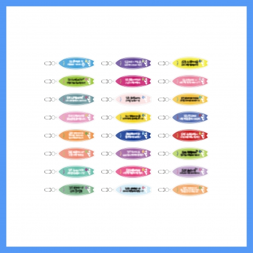 tripleS_02.RANDOM ACRYLIC KEYRING_2025 서핑 동아리 1기 발대식_OFFICIAL MD
