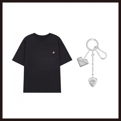 TOUCHED_01.HEART METAL KEYRING & T-SHIRT_2025 TOUCHED CONCERT [ATTRACTION] OFFICIAL MD
